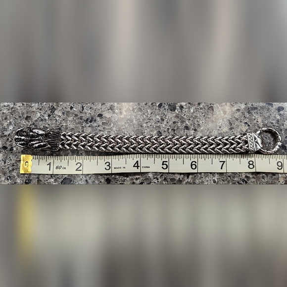Stainless Steel Dragon 🐉 Bracelet - Picture 5 of 5
